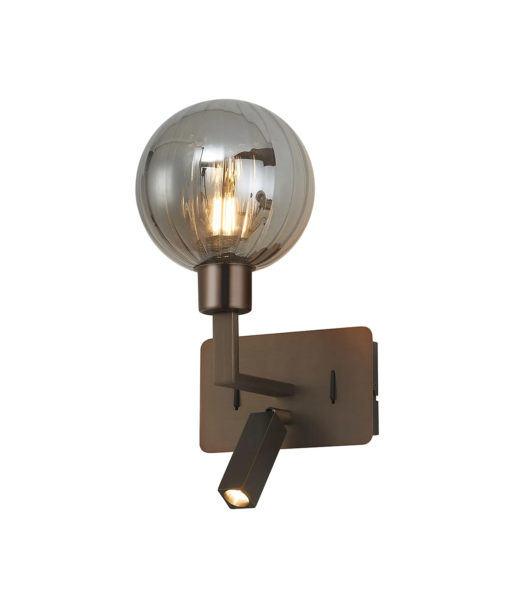 Baxter Matt Bronze Wall Lights Deco Reading Lights